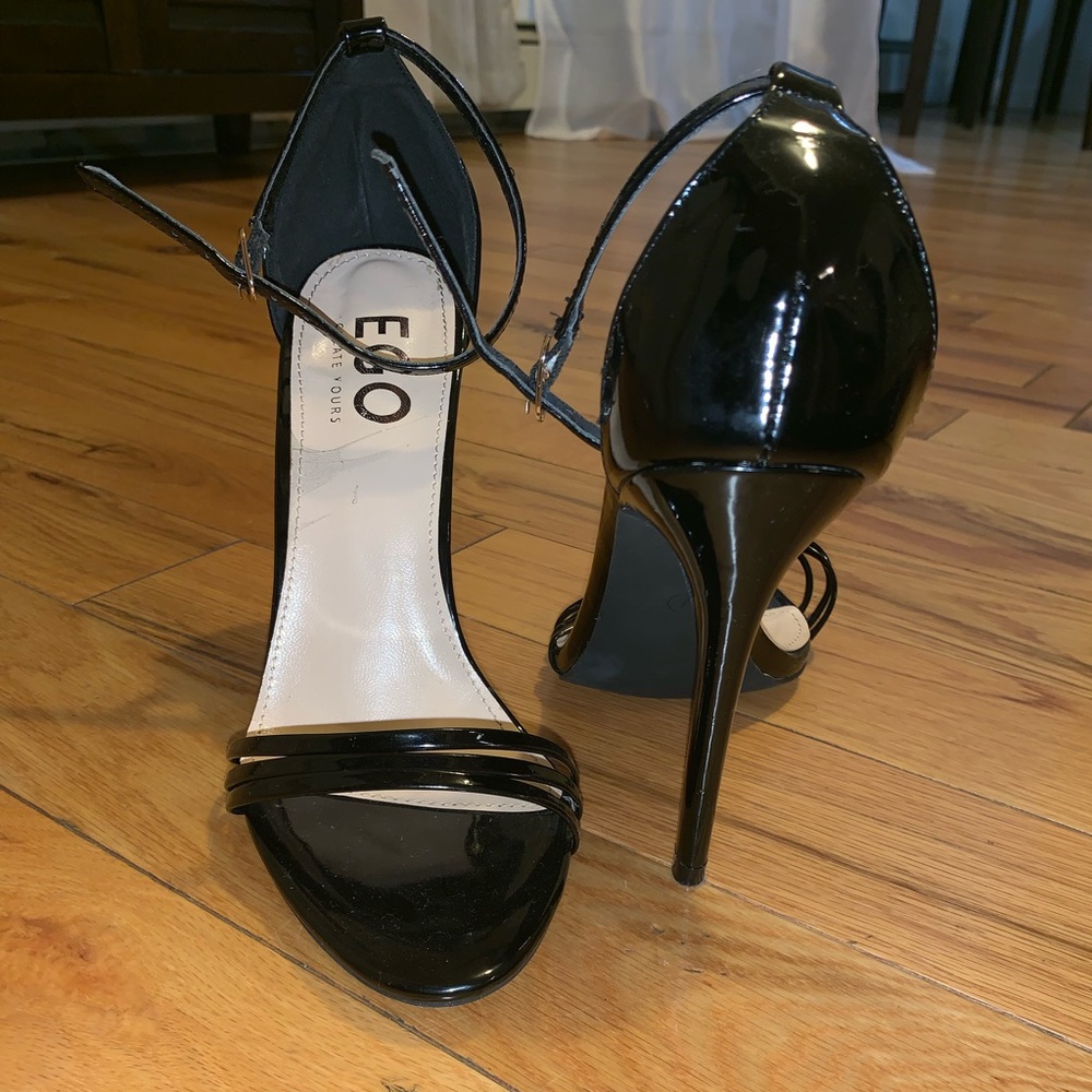 Black sexy Sandal heels